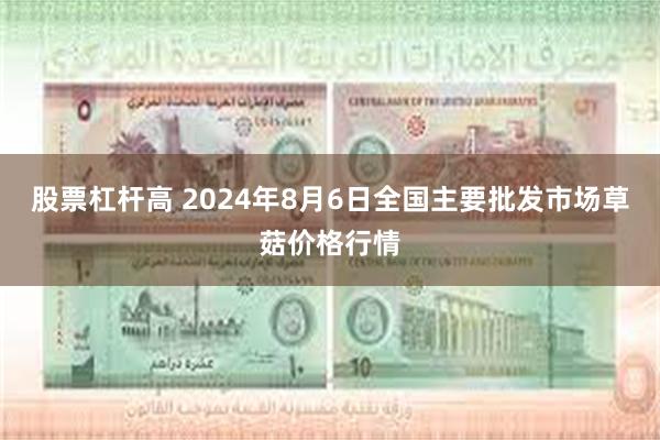 股票杠杆高 2024年8月6日全国主要批发市场草菇价格行情