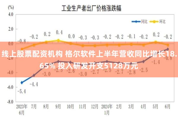 线上股票配资机构 格尔软件上半年营收同比增长18.65% 投入研发开支5128万元